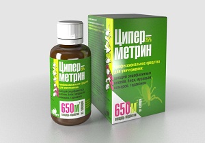 Циперметрин 25% эмульсия, СЗР, Гарант, 50 мл