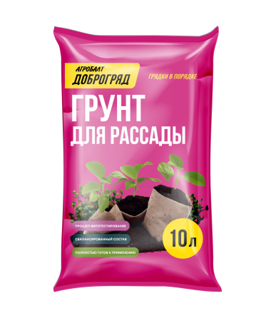 Агробалт, Доброгряд - Грунт для рассады, 10 л